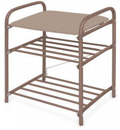 Банкетка NIKA Б1-1/К коричневый/коричневый