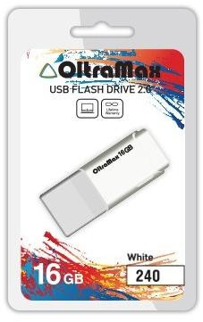 USB флэш-накопитель OLTRAMAX OM-16GB-240-белый