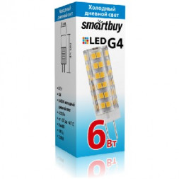 Лампа светодиодная SMARTBUY (SBL-G4220 6-64K) 6W/6400/G4