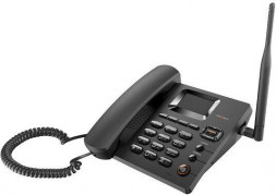Телефон проводной TEXET FX-100 чёрный