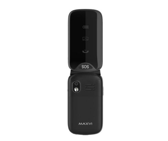 Телефон мобильный MAXVI E6 Black