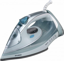 Утюг HYUNDAI H-SI01340 2800Вт голубой/белый