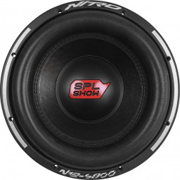 Автосабвуфер SPL SHOW NITRO N12-S800D2 сабвуфер 12"/RMS=800W/2+2Ом