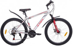 Велосипед МЕЧТА SIGMA 26''-17'' silver-red-black