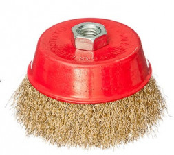 Щетка ЕРМАК (656-038) Щетка металл. для УШМ 100мм/М14 (чашка)