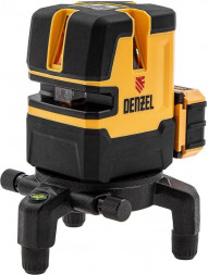 Лазерный уровень DENZEL Лазерный уровень LX 06 Green, 30 м, 520 нм, акк. Li 5200 mAh, резьба 5/8 35072