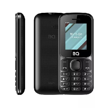 МОБИЛЬНЫЕ ТЕЛЕФОНЫ СТАНДАРТ GSM BQ 1848 Step+ Black*