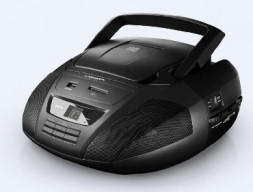 Аудимагнитола VARTA V-CDR101US черный USB/SD