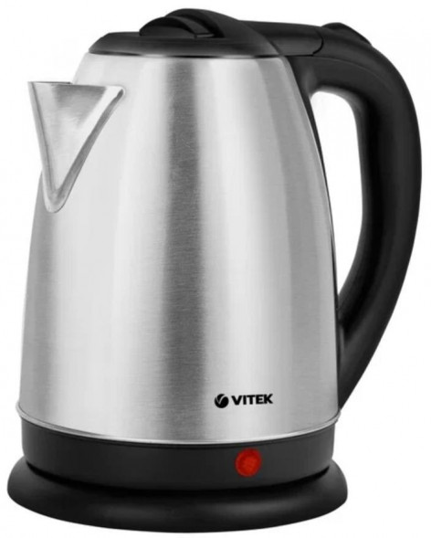 Чайник VITEK VT-1125 (MC) серебро/черный