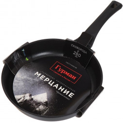 Сковорода ГУРМАН ГМ2801 ЧА 28 см (334188)