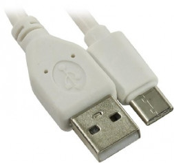 USB кабель SMARTBUY (iK-3112r white) USB 2.0 - USB TYPE C плоский 1.2 м белый