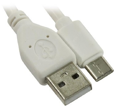 USB кабель SMARTBUY (iK-3112r white) USB 2.0 - USB TYPE C плоский 1.2 м белый