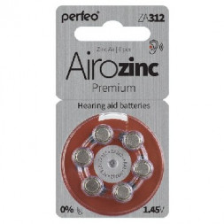 Элементы питания PERFEO ZA312-6BL AIROZINC PREMIUM (6)