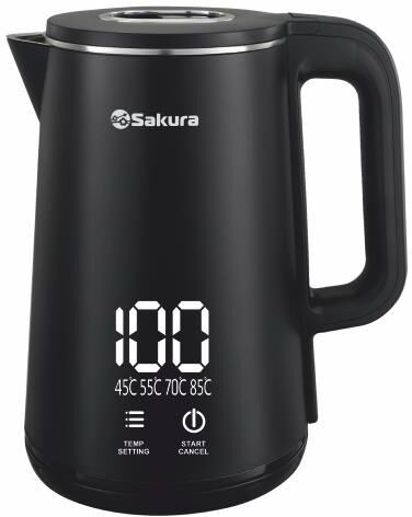 Чайник электрический SAKURA SA-2191DBK 1,8л черный SAKURA SA-2191DBK 1,8л черный