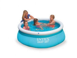 Бассейн надувной INTEX Бассейн с надувным кольцом EASY SET 183x51см.(в кор.) Арт. 28101NP