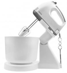 Миксер с чашей CENTEK CT-1113 (белый/серый)