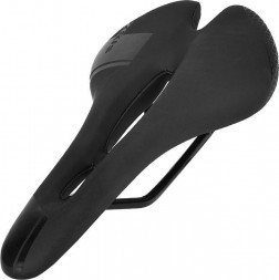 Аксессуары для велосипедов ZEUS Седло ZEUS Z-S20 Road 280*130mm,рельсы сталь,анатомическое,черное,305гр H000017591