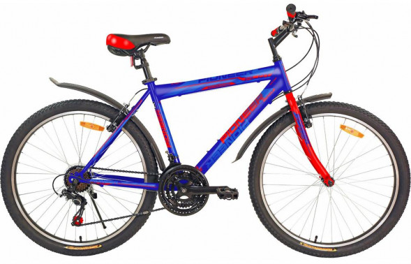 Велосипед PIONEER COMBAT 20&quot;/12&quot; blue-red-lightblue