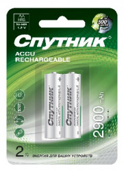 Аккумулятор СПУТНИК Аккумулятор NI-MH HR6 2900 MAH