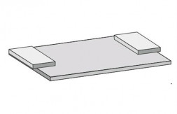 Полка для вытяжки БИТЕЛ Полка для вытяжки 600 (высота 920) (ДУБ МОЛОЧНЫЙ)