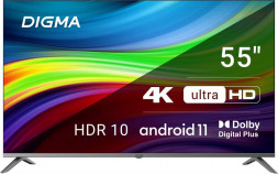 LED телевизор DIGMA DIGMA DM-LED55UBB41 SMART Android TV