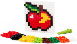 Игрушка ПОЛЕСЬЕ Конструктор Классик Мозаика 6 (фрукты-ягоды) (350 элементов) (в пакете)