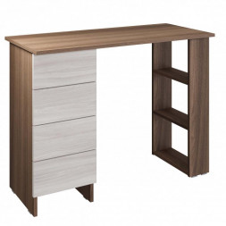 Модульная мебель МЕБЕЛЬ-КОМПЛЕКС ЛАЙТ Стол письменный 4Я Шимо темный/Шимо светлый