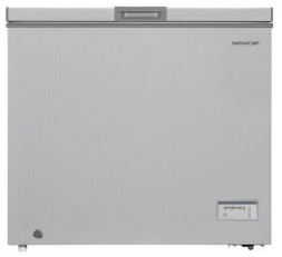 Морозильный ларь SNOWCAP CF-150S 150л серебристый (ларь, глухая крышка)
