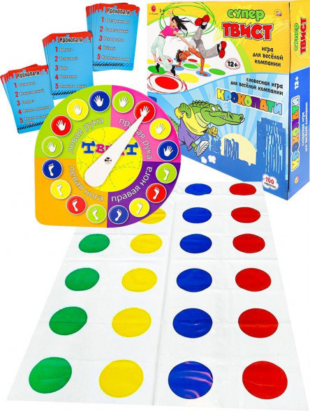 Игрушка РЫЖИЙ КОТ СУПЕР-ТВИСТ + КРОКОПАТИ (Арт. ИР-5473)