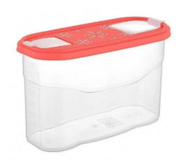 Емкость для хранения PLAST TEAM PT1021ПК-12 BERGEN персиковая карамель 2л