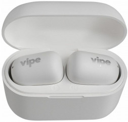 Наушники NONAME Наушники Vipe A1 TWS, Bluetooth, внутриканальные, белый [vptwsa1whi]