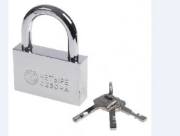 Замок ЧЕТЫРЕ СЕЗОНА (79-0037) серия &quot;Сталь&quot; 70 мм