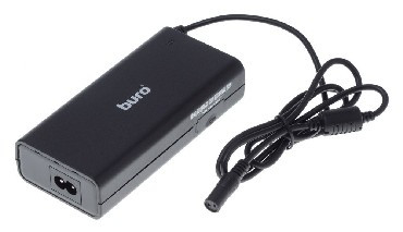 Адаптер питания BURO BUM-1130M90 ручной 90W 12V-24V 11-CONNECTORS 3.75A 1XUSB 1A от сети