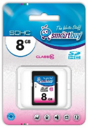 Карта памяти SMARTBUY (SB8GBSDHCCL10) SDHC 8GB Class10