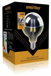 Лампа SMARTBUY (SBL-G95ChromeArt-7-30K-E27) 7W/3000/E27