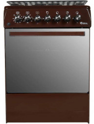 ГАЗОЭЛЕКТРИЧЕСКИЕ ПЛИТЫ IDEAL L250 коричневый чуг. Эд