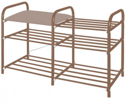 Этажерка NIKA ЭТЛ3-1/К коричневый/коричневый