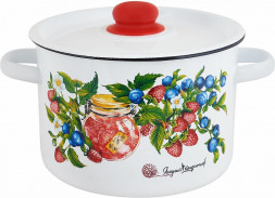 Кастрюля APPETITE 1с17с Конфитюр эмал цил 4,5л