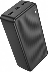 Зарядное устройство BOROFONE (6941991116438) BJ55B 30000mAh 2USB 2A LED-индикатор , Black