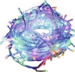 Светодиодная гирлянда ECOLA N4RM05ELC LED гирлянда 220V IP44 Бахрома 5x0.5м 135Led RGBW, 8 режимов, прозр.провод с вилкой разноцветный