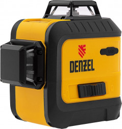 Лазерный уровень DENZEL Лазерный уровень мультипризм. LXI 360-2 Green, 30 м, 520 нм, акк. Li 2800 mAh, резьба 1/4 35078