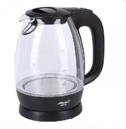 Чайник электрический ATLANTA ATH-2465 чёрный стекло