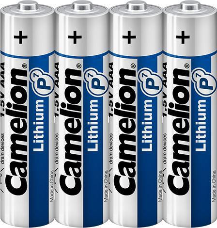Батарейки CAMELION (15242) Lithium SP4 FR03 (FR03-SP4, батарейка,1.5В)