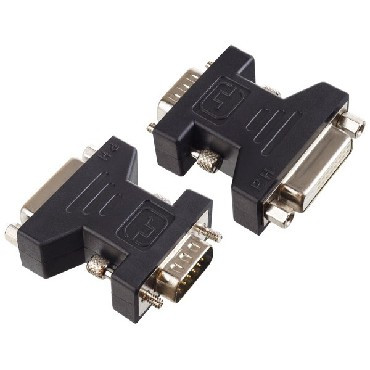 Кабель, переходник PERFEO (A7018) переходник VGA/SVGA вилка - DVI-D розетка
