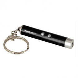 Cветодиодный фонар ULTRAFLASH (12325) LED30L (фонарь, 1LED+лазерная указка 3XAG3, черный, алюм., блистер-пакет)