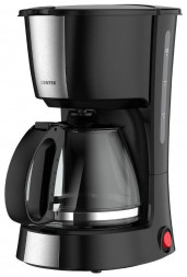 Кофеварка CENTEK CT-1148 STEEL/BLACK