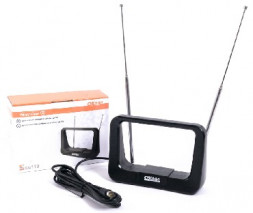 Антенна комнатная СИГНАЛ SAI-119 DVB-T2/ДМВ+МВ, активная