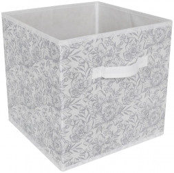 Короб для хранения ЕГ (19349) Grey Flower Короб для хранения