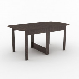 Стол-книжка BONMEBEL Тайга миди Стол обеденный венге (1 пак.)