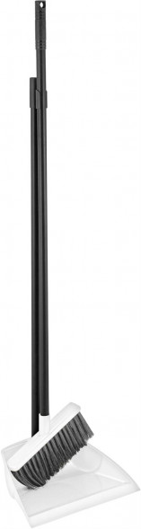 HOMVER Good Ленивка щетка для пола с совком (белый) 223200629/01